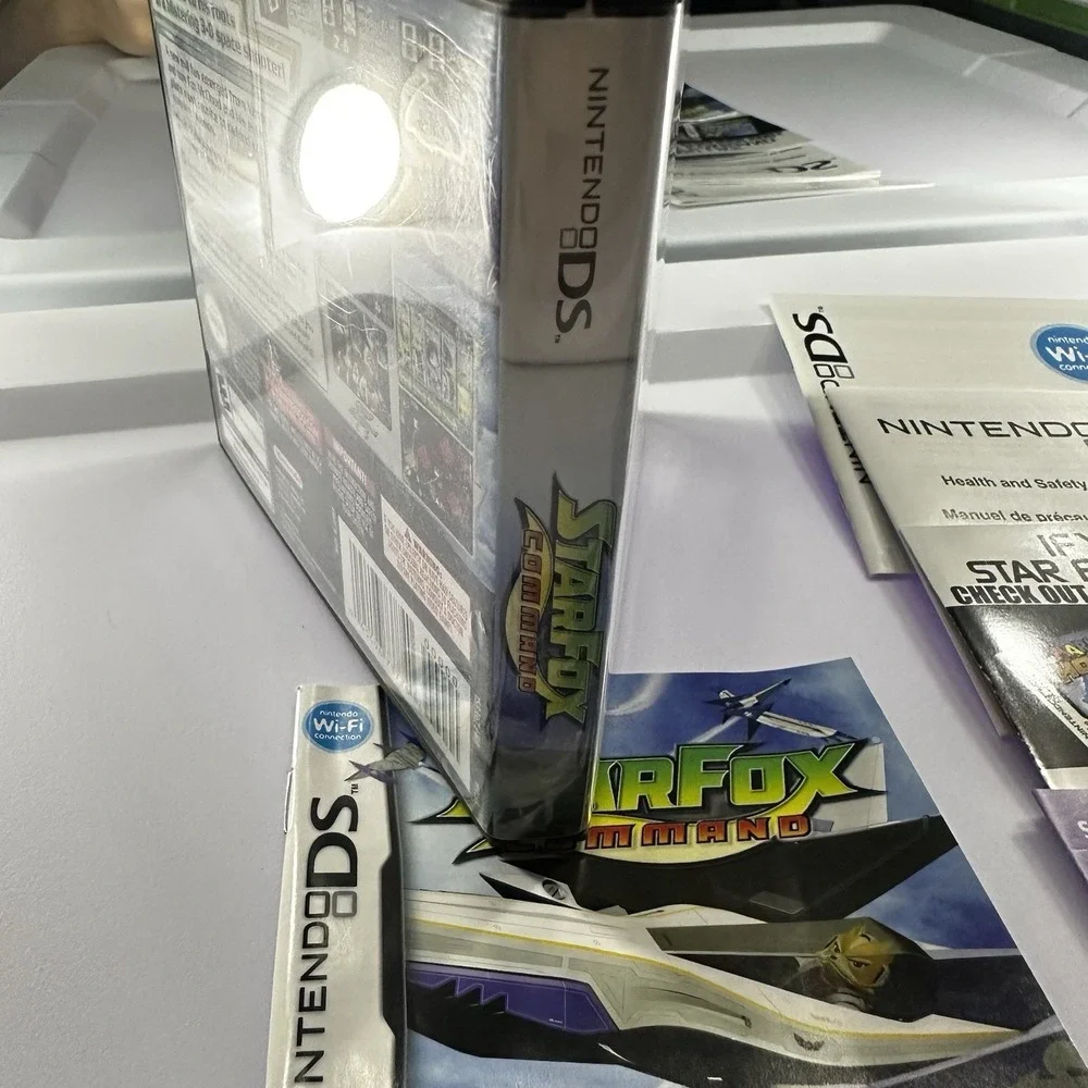 Star Fox Command (Nintendo DS) Case, Manual, And Inserts Only - Mint/Clean!